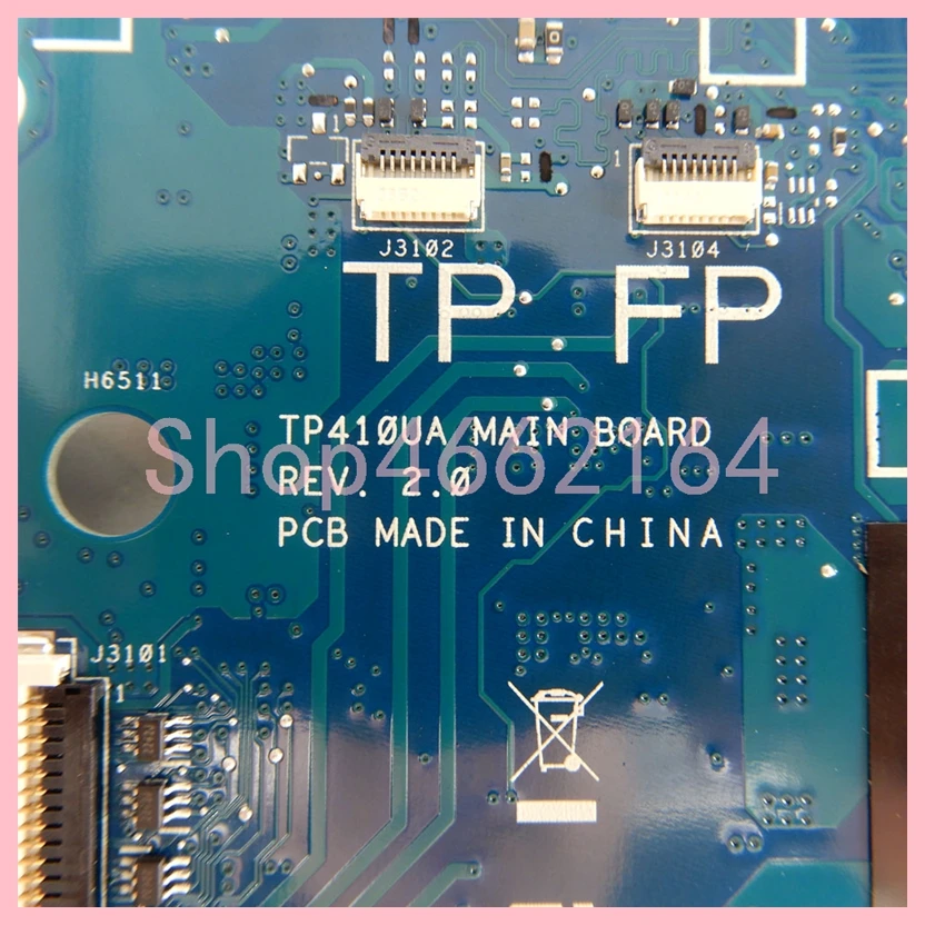 Материнская плата для ноутбука TP410UA с процессором i3/i5/i7 4G/8G-RAM UMA/PM - купить по