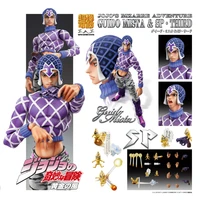 jojo bizarre adventure guido mista heterochromatic purple anime figurine medicos 16cm action figure collect toys gift