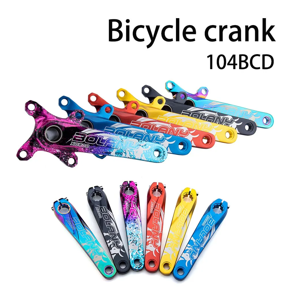 

Прогулочная велосипедная коленка BOLANY, горный велосипед 104BCD 170 мм, горный велосипед с нижним кронштейном, коленчатая звездочка, аксессуары