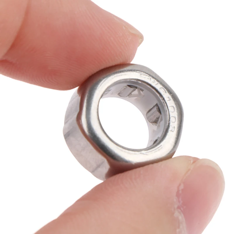 

2Pcs Hexagonal EWC1209/EWC1008 Stainless One Way Bearing Fishing Reel Gear Bearing 12*19*9MM/10*17*8MM Needle Roller Bearing