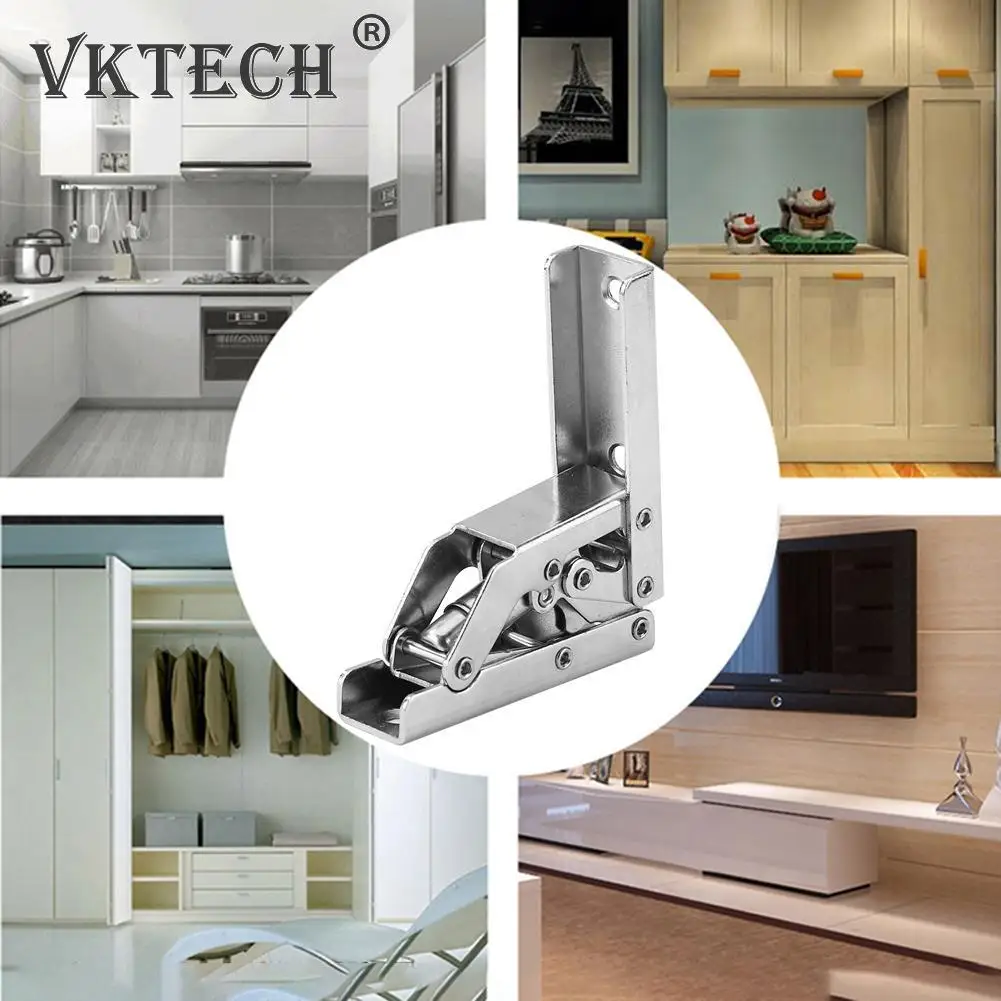 90 Degree Iron Folding Hinge Table Leg Brackets Foldable for Chair Extension Tables Self Locking Fold Feet Hinges |