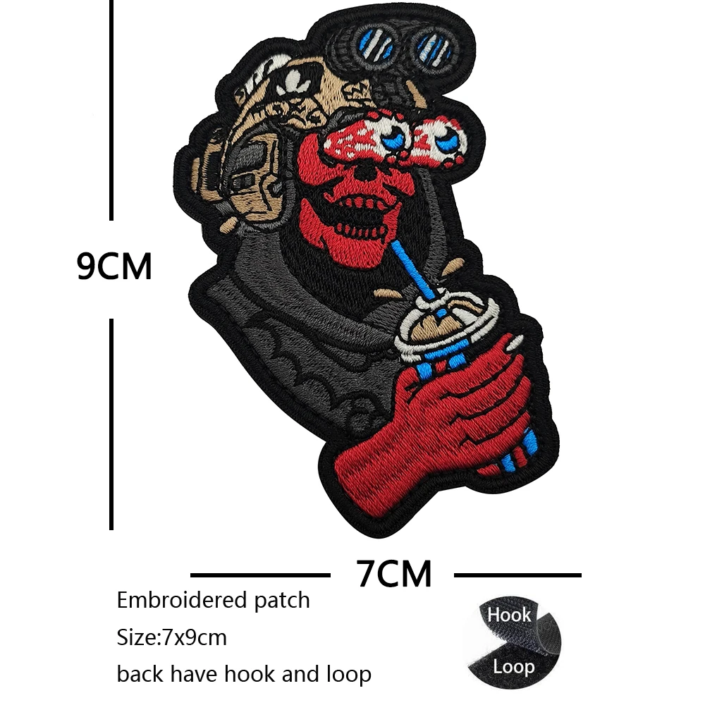 Новая креативная нашивка с вышивкой God of War креативный рюкзак нож Kaba стерео Eagle