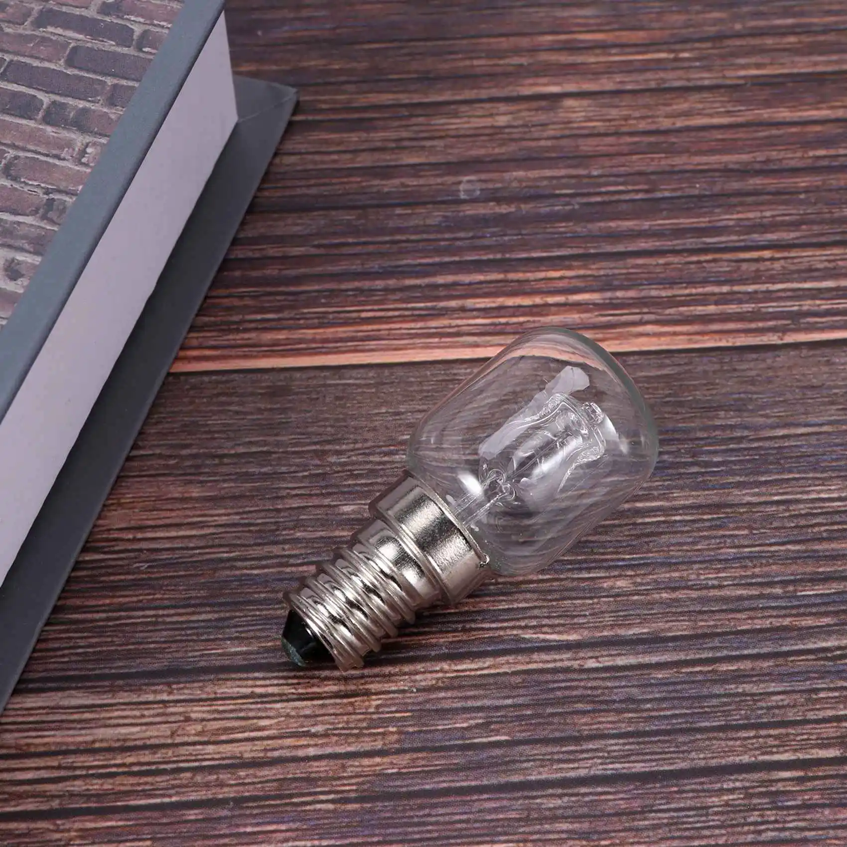 E14 лампа для высоких температур 500 градусов 25 Вт галогенная лампочка духовки 250 В