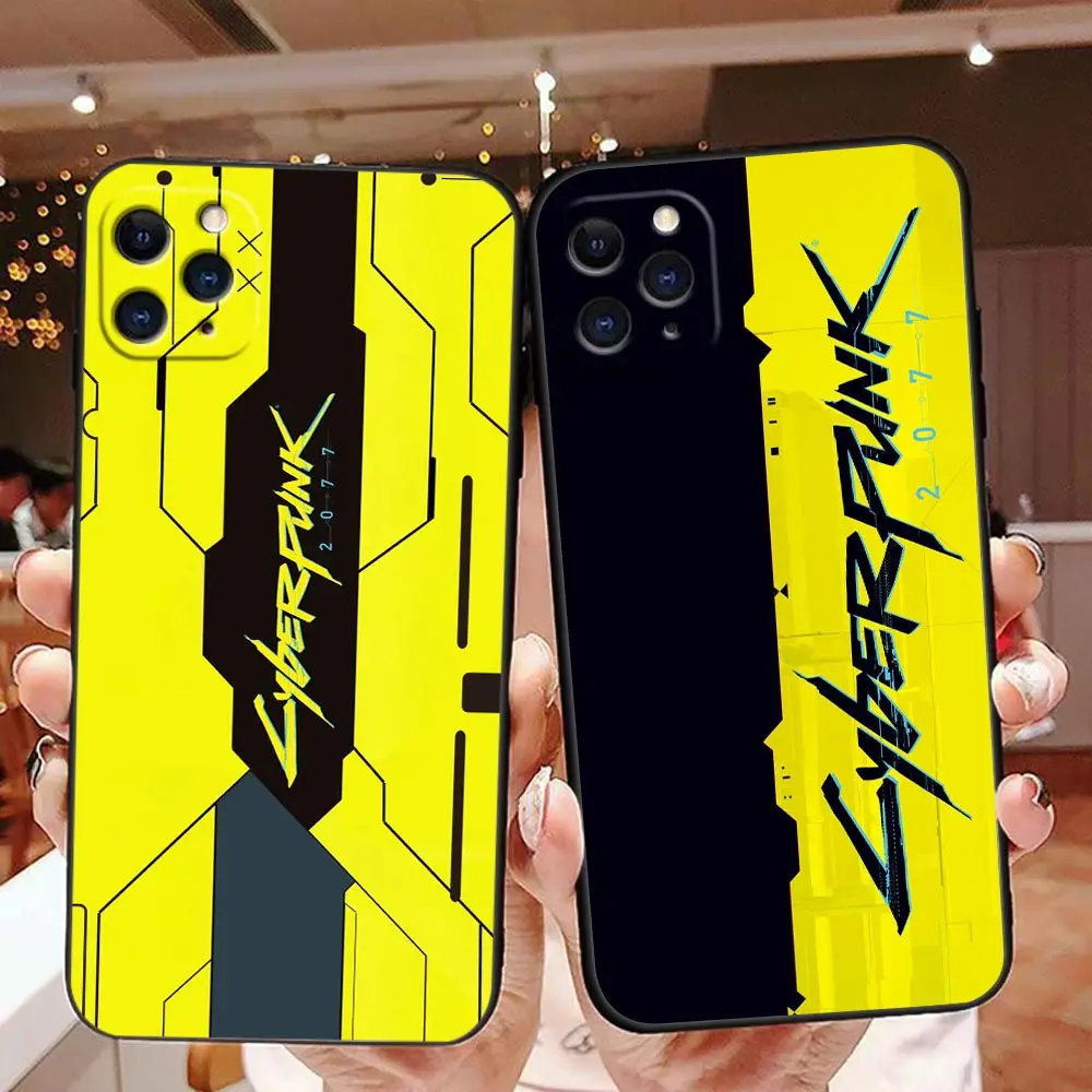 

Hot Game C-Cyberpunkes Cover Phone Case For IPhone 14 11 12 13 PRO Apple 6 7 6S 8 Plus X XR XS MAX Shell Funda Capa Coque Para