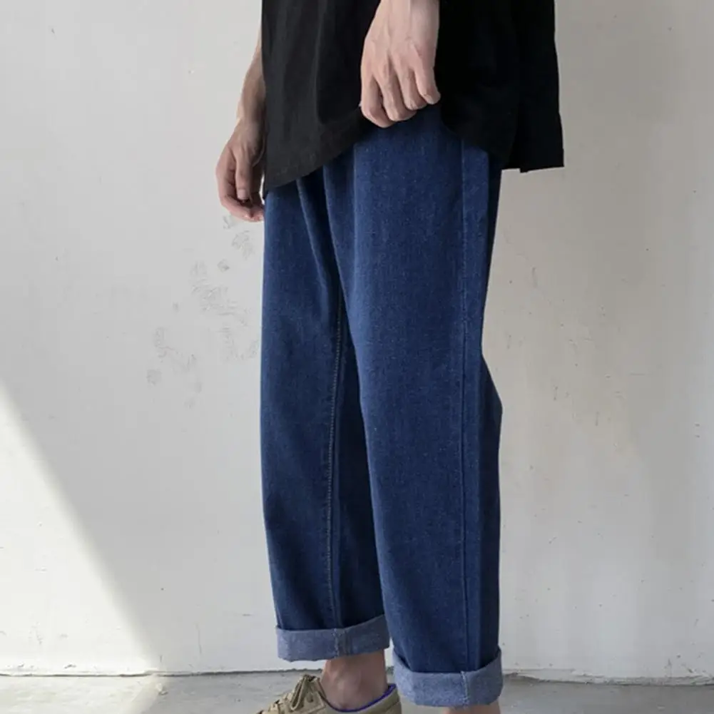 

Jeans Denim Pant Jean Pants wide leg pants trousers Loose Jeans Straight Denim Trousers Men Loose Denim Trousers Streetwear Jean