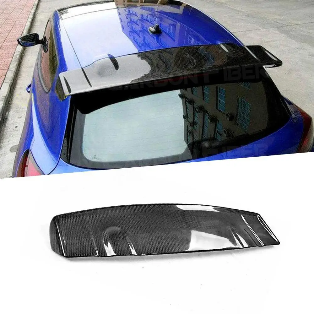 

V Style Rear Windows Spoiler Carbon Fiber Rear Spoiler Rear Roof Spoiler Trunk Wings for Volkswagen VW Scirocco 2009-2017