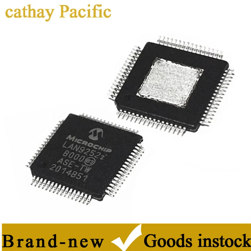 

New stock LAN9252I/PT silkscreen LAN9252i TQFP-64 Ethernet controller IC chip