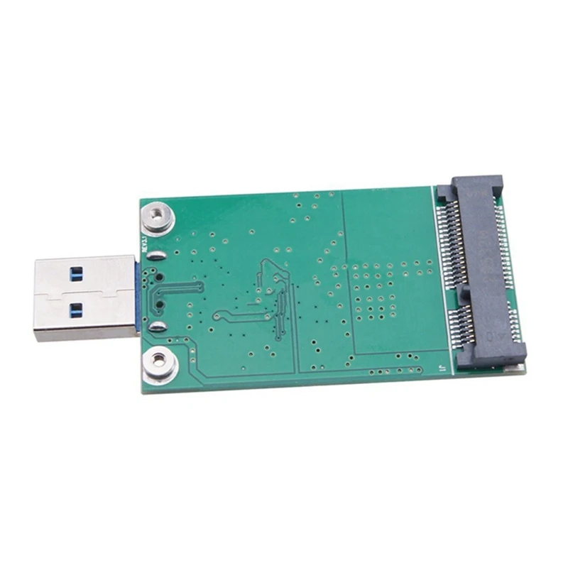 

Адаптер MSATA USB, карта для настольного компьютера, конверсионная мини-карта PCI-E MSATA в USB 3,0, карта адаптера, Поддержка MSATA SSD