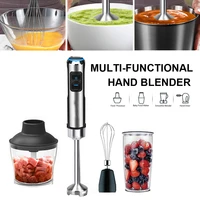 1500w 4 in 1 electric stick hand commercial blender food processor blender mixer stainless steel with whisk chopper measure cup