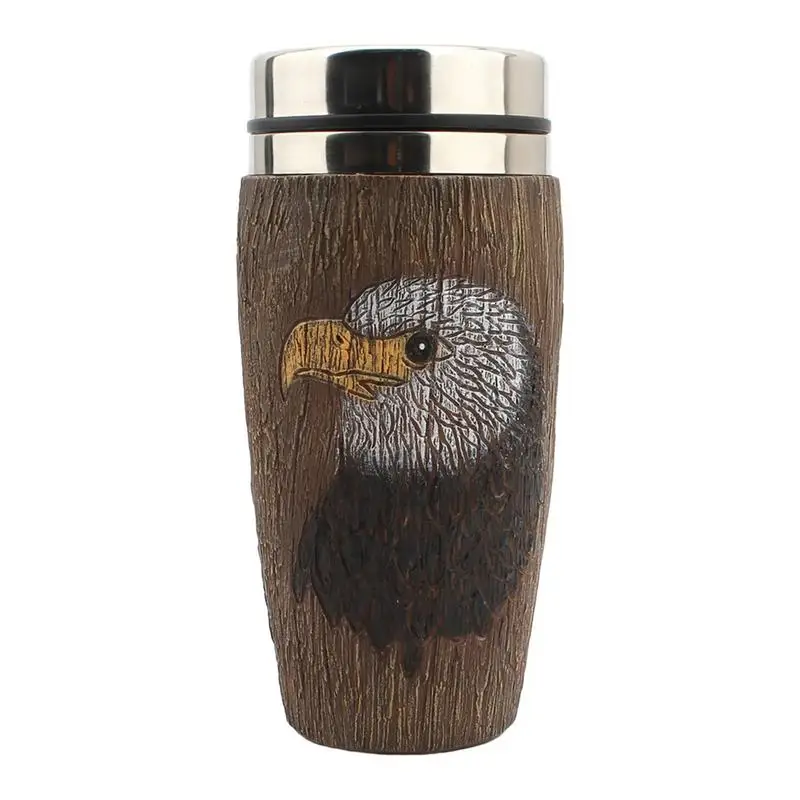 

Stainless Steel Coffee Cup Mug With Lid Insulated Coffee Mug Double Wall Coffee With Handle Kitchen Coffee Mug Accessory