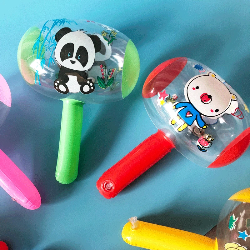 

Small hammer 26 cm inflatable hammer pinch will ring with bell inflatable toy cute toys funny cheap stuff with free shipping