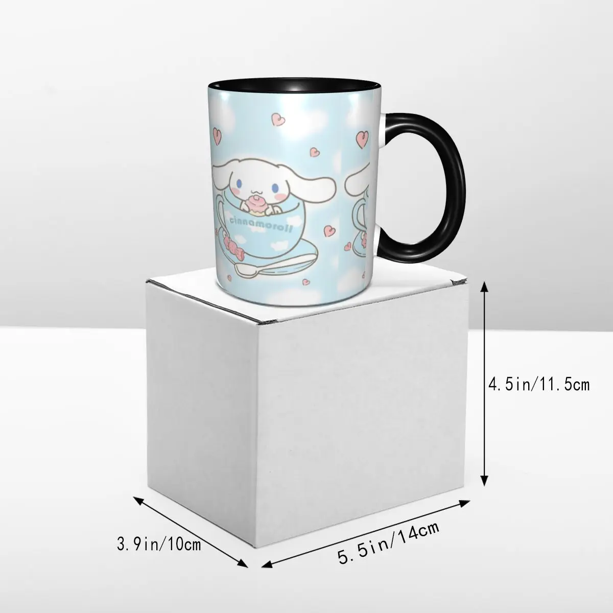 Кружка для кофе Cinnamoroll Sanrio Merch новинка чашки чая подарки
