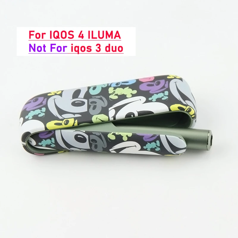 Новый чехол с 5 узорами для IQOS ILUMA крышкой двери полная защита окрашенный
