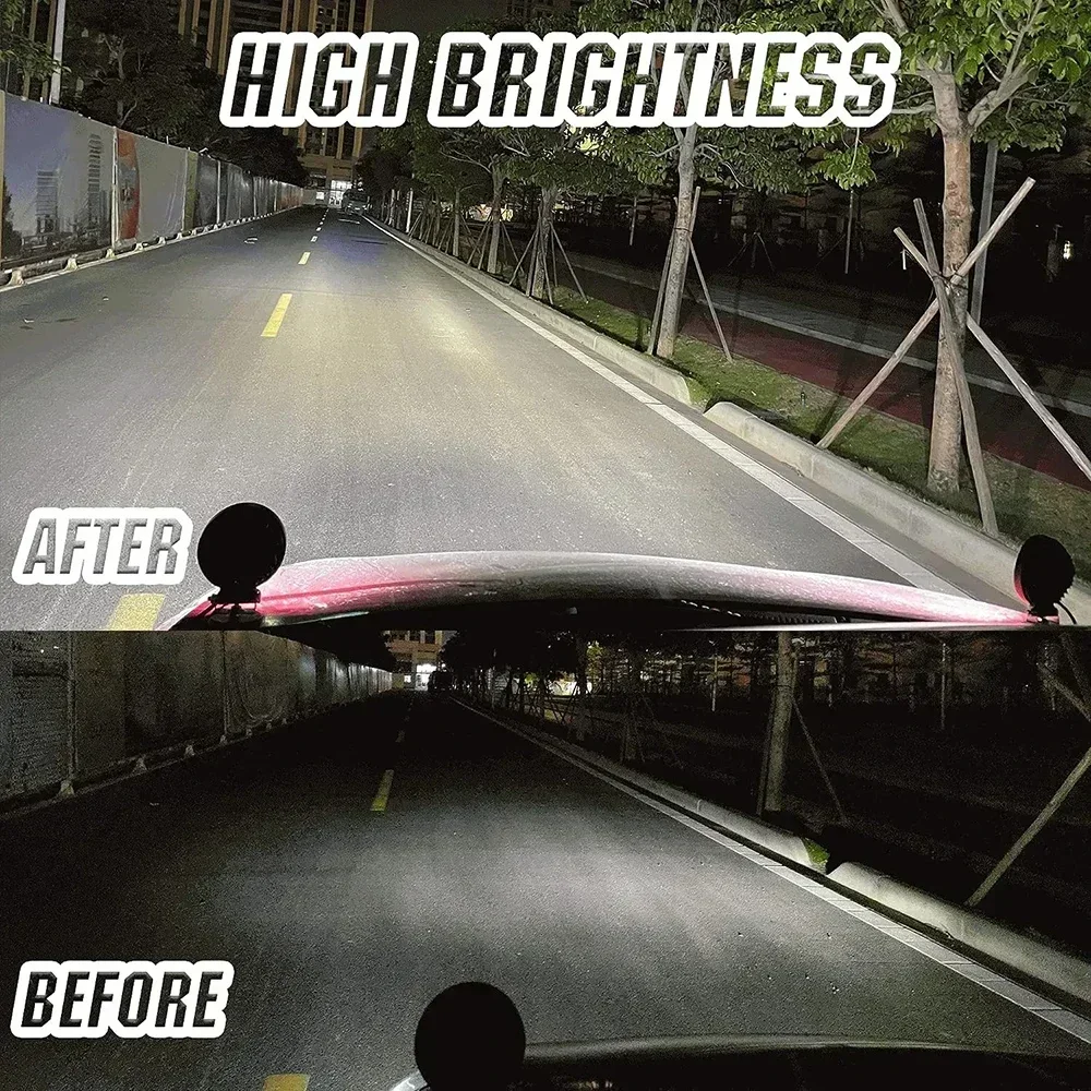 Автомобильный мотоциклетный фонарь для внедорожника 4x4 водонепроницаемый 2/4/8 шт.