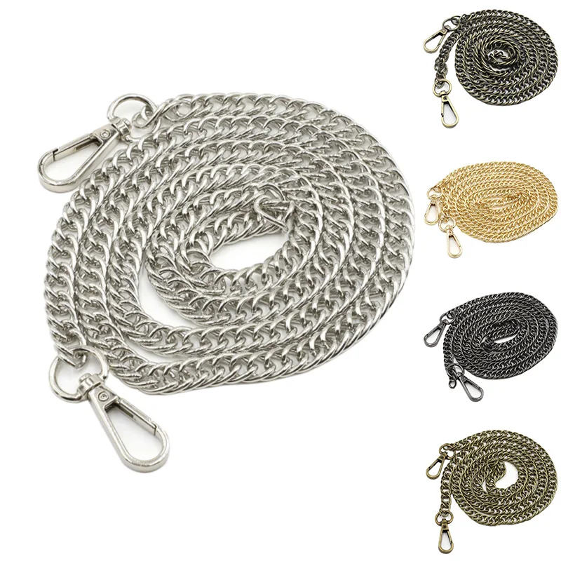

New 120Cm Handbag Metal Chains Shoulder Bag Strap DIY Purse Chain Bag Handles Bag Accessories Chain