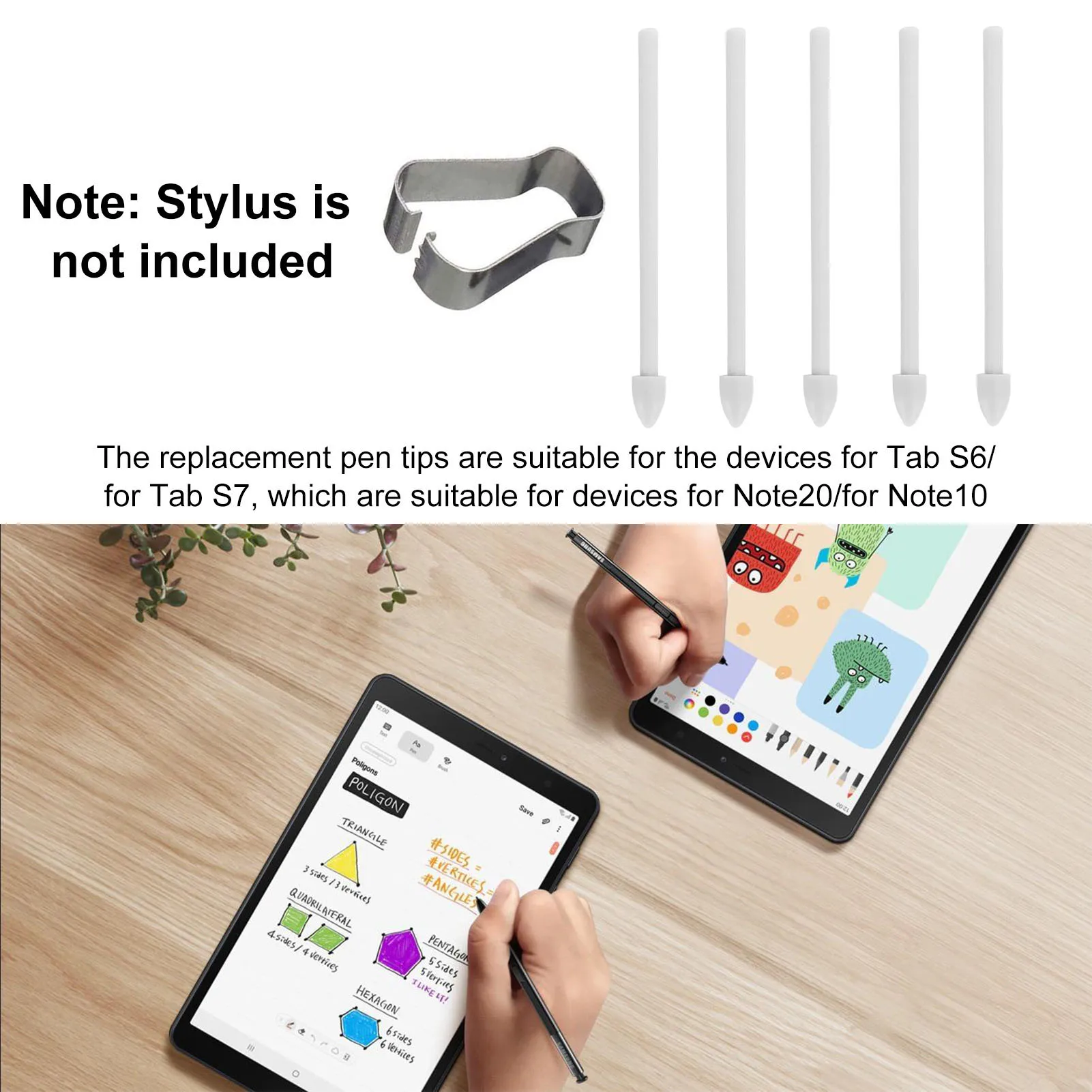 Сменные наконечники для стилуса Note 20 10 Tab S6 S7 5 шт. наконечник сенсорного