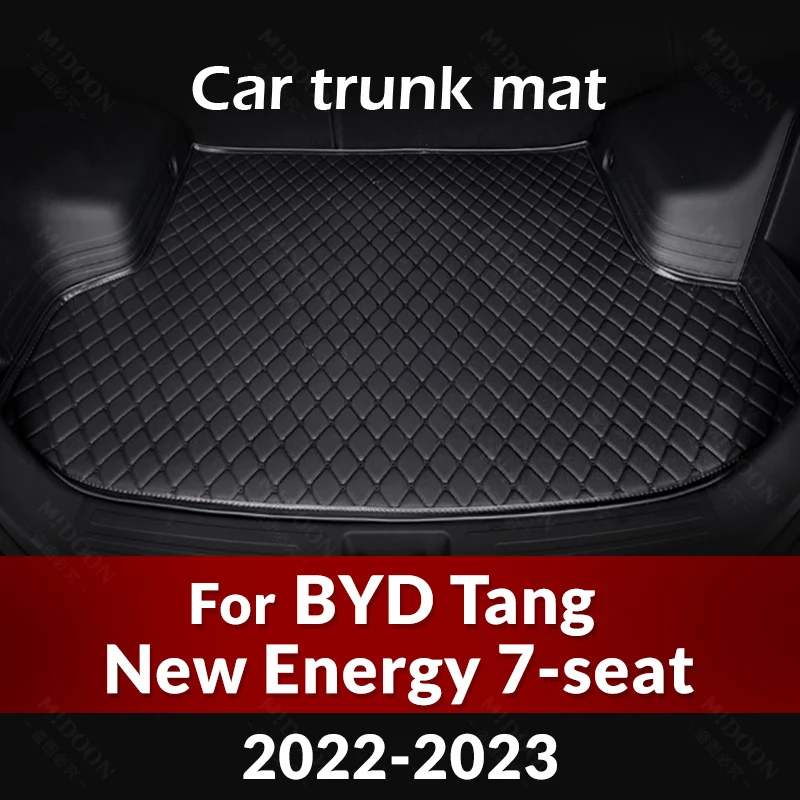 

Car Trunk Mat For BYD Tang New Energy 7-Seat 2022 2023 Custom Car Accessories Auto Interior Decoration