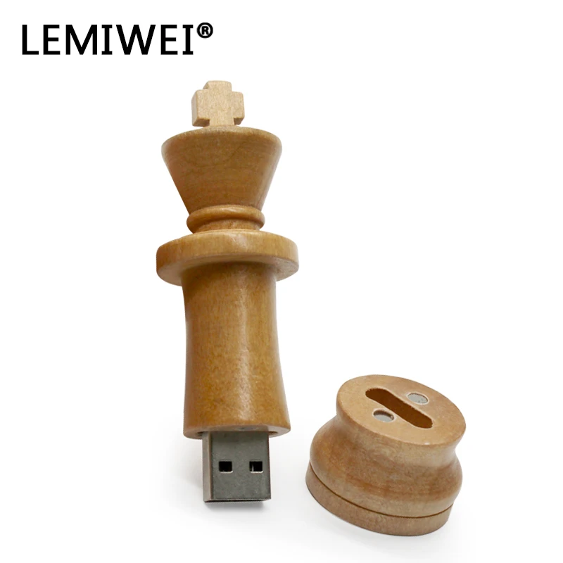 USB-флеш-накопитель Lemiwei деревянный 4/8/16/32/64 ГБ |