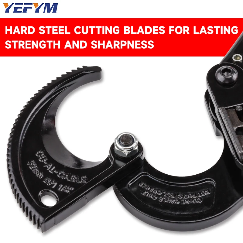 Удобный Инструмент Для Резки Кабеля С Механизмом-кликером Супер Мощный