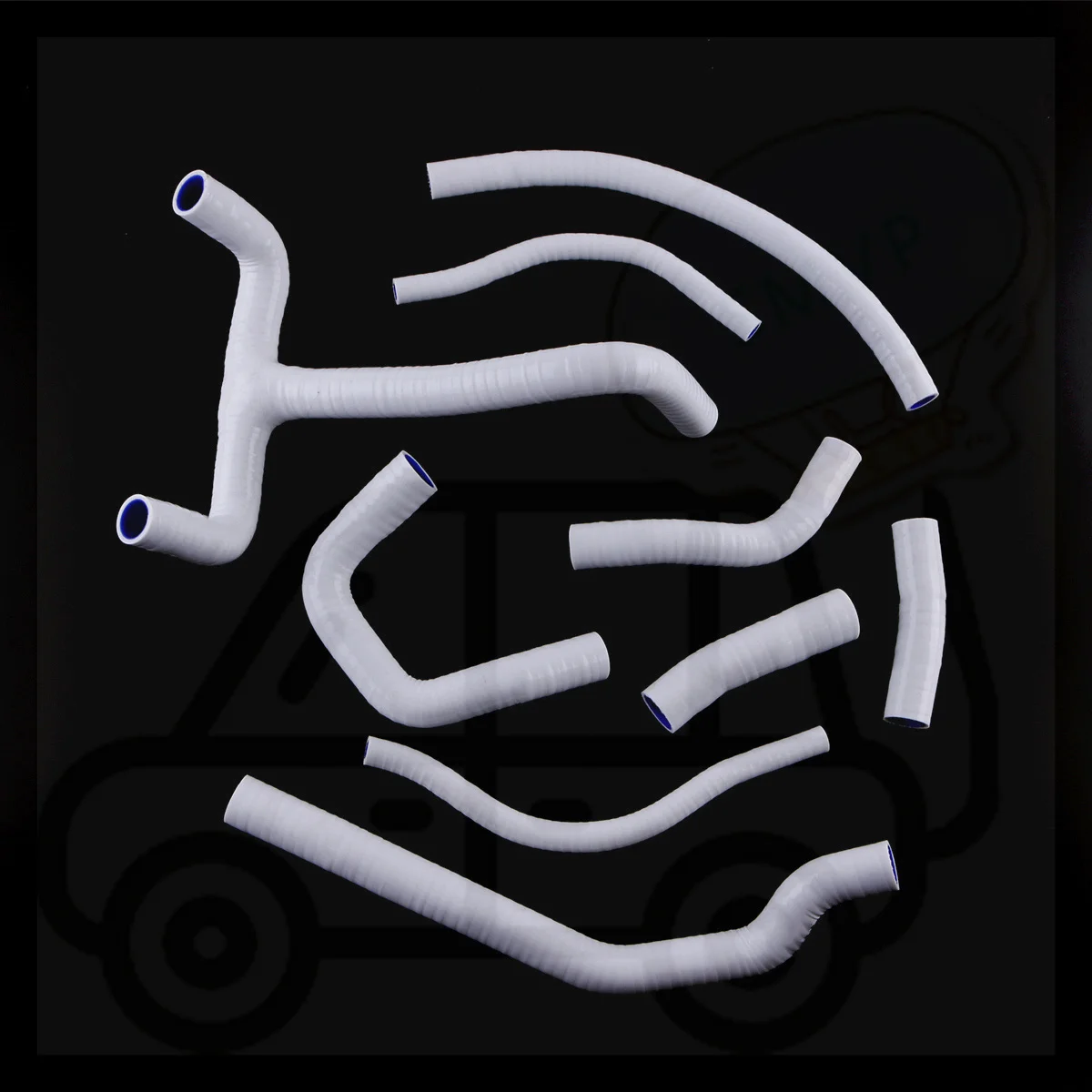 9 шт. 3 слоя для 1996 KTM 620 RXC 620RXC 96 силиконовый комплект шлангов трубки охлаждающей