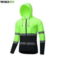 wosawe cycling jacket windproof mtb bike jacket outdoor anti uv cycling windbreaker long sleeve reflective bike clothing