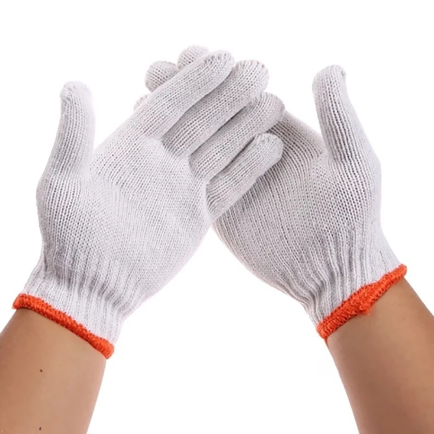 

Thick Nylon Cotton Gloves Work Gloves Washable Protective Safety Gloves For Home kitchen accessories Outdoor clean tool eldiven