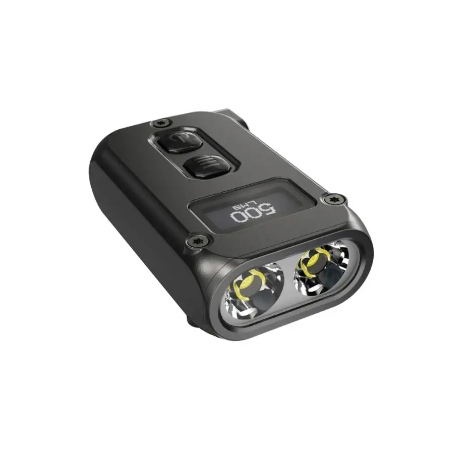 Фонарик NITECORE TINI2 500 люмен OLED умный двухъядерный ключ EDC Light APC Sleep длительный режим