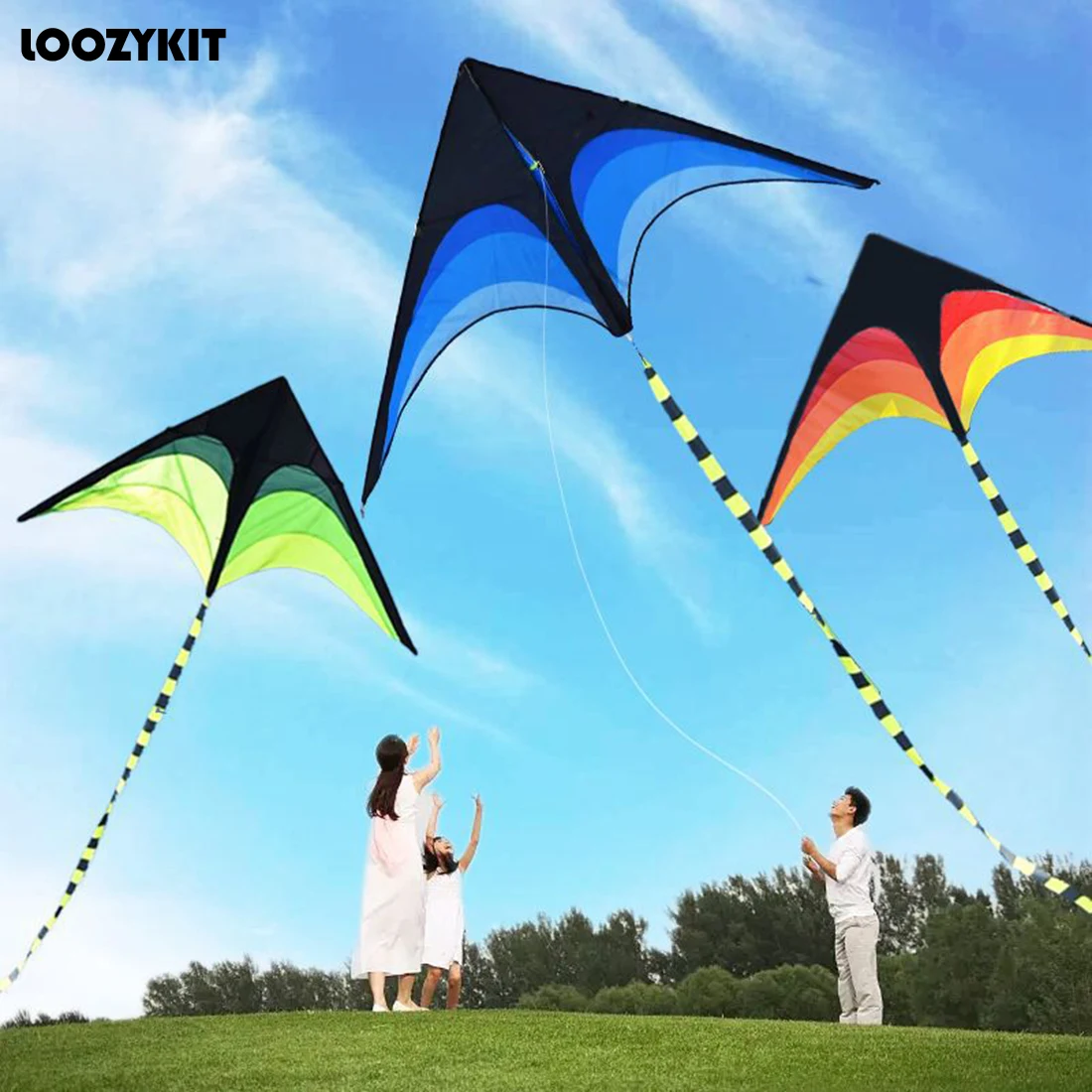 

1.4M Large Delta Outdoor Kites Flying Toys For Children Kites Handle Line Outdoor Sports Kites Nylon Professional Wind Kites