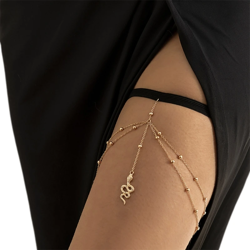 

Цепочка на бедро с кисточками в Форме Змеи/цветка, нескользящий пояс, летняя пляжная портупея для ночного клуба, товары для женщин и девушек