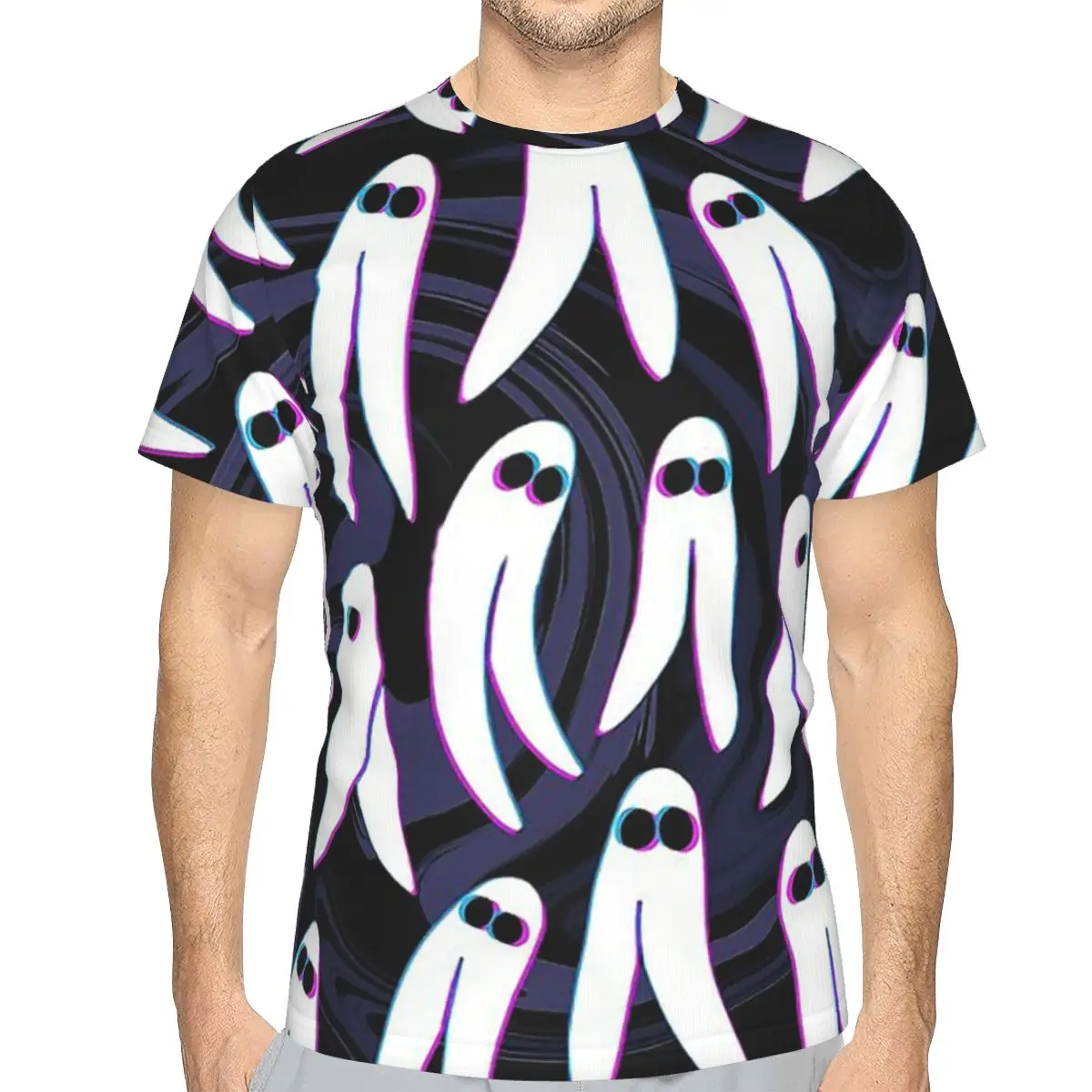 

Fresno Night Crawlers Round Collar Polyester TShirt 3D Three Dimensional Original Thin T Shirt Men Clothes New Design