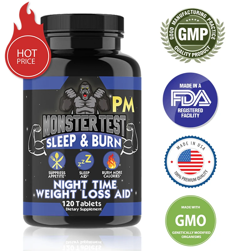 

Melatonin, Sleep Weight Loss Capsules, Herbal Supplement, Fat Burner, Appetite Suppressant, Night Fat Burner