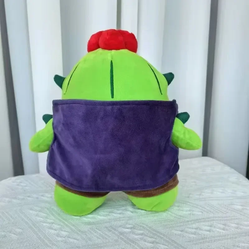 Kawaii Brawl Stars Spike Плюшевая игрушка Симпатичная плюшевая кукла Peluche Подушка кактус