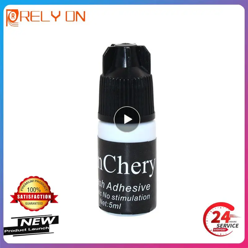 

1~10PCS 5ml False Eyelash Glue Quick Dry Dark-Black Waterproof Eyelash Extensions Glue Black Adhesive For Eyelashes Building