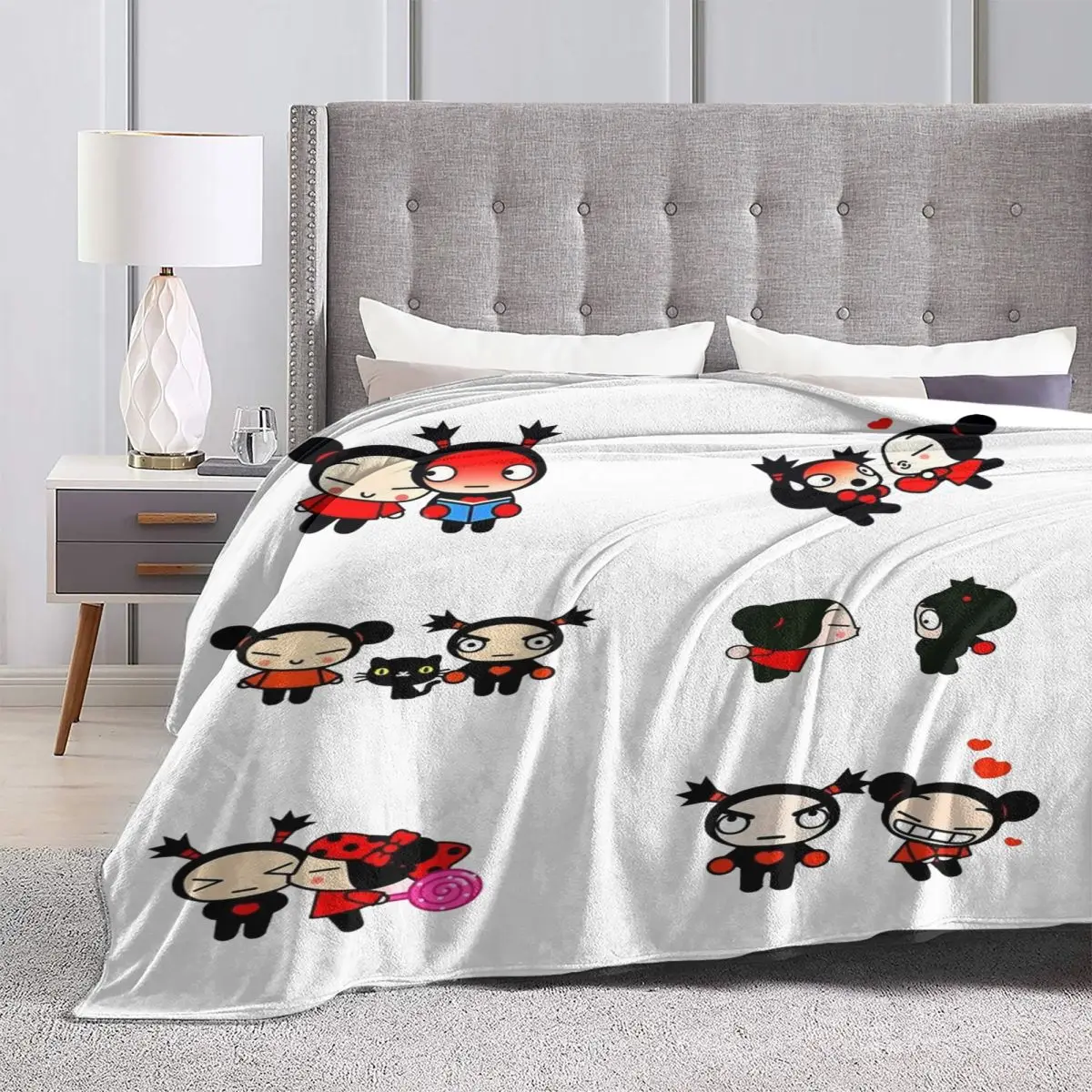 Pucca And Garu Pack фланелевые одеяла теплое мягкое одеяло для улицы декоративное