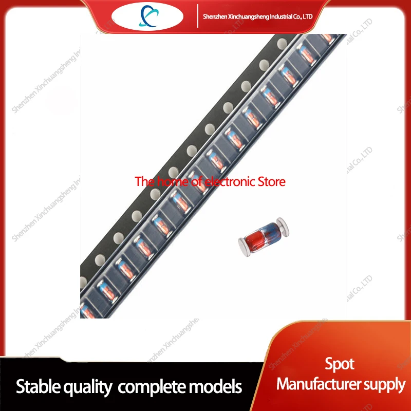 

1206 Cylindrical patch stabilized diode 1/2W ZMM6V2/6V8/7V5/8V2/9V1/10 LL-34