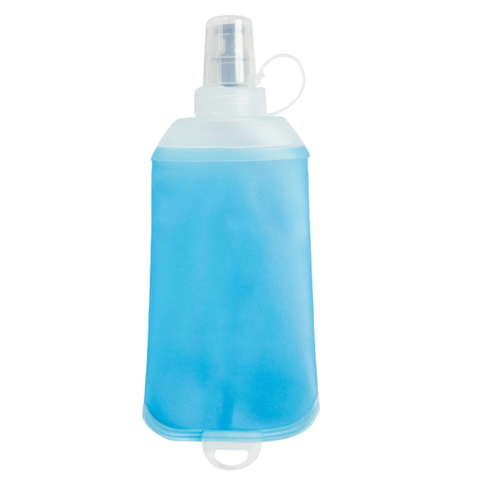 

250ml Easy To Clean For Hydration Pack Soft Flask TPU Collapsible Dustproof Food Grade Soft Water Bag Portable Sport Water Flask