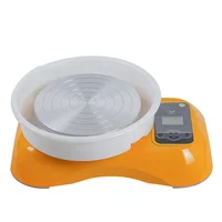 DIY 300W Electric Pottery Wheel Ceramic Machine Foot Pedal Clay Pottery Forming Ceramic Works Art Work Mould