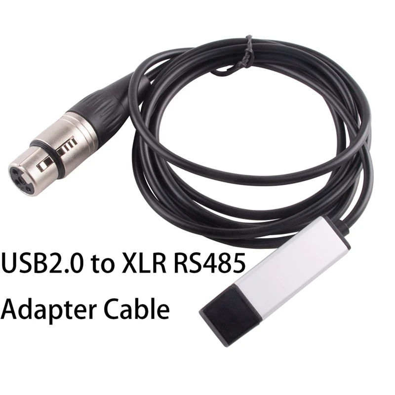 FTDI FT232RL USB TO DMX512 DMX 512 Контроллер RS485 Dongle Интерфейсный адаптер Кабель-конвертер для