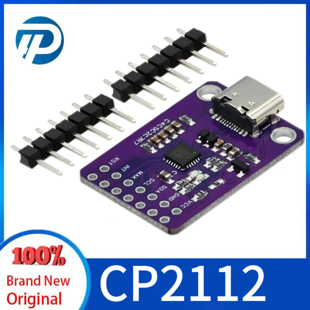 Плата отладки интерфейса MICRO-USB CP2112 TPYC-C Коммуникационный модуль USB-I2C