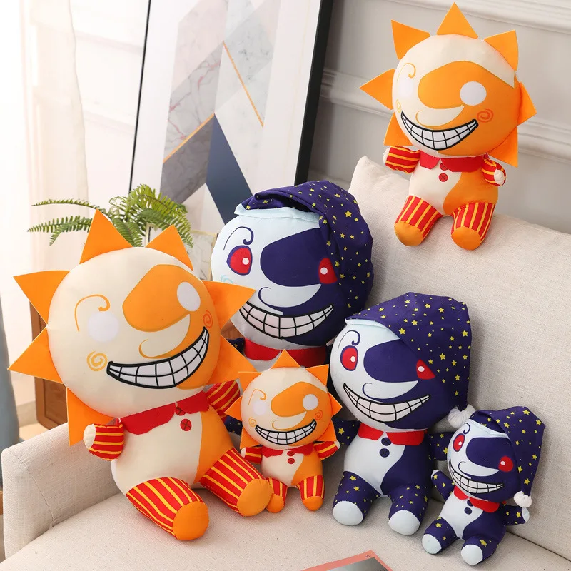 

Игрушка плюшевая Fnaf Sundrop 20-45 см, мягкая набивная кукла безопасности Fnaf, мангл, Фокси, Фредди фазбер, фигурка босса для детей, подарок