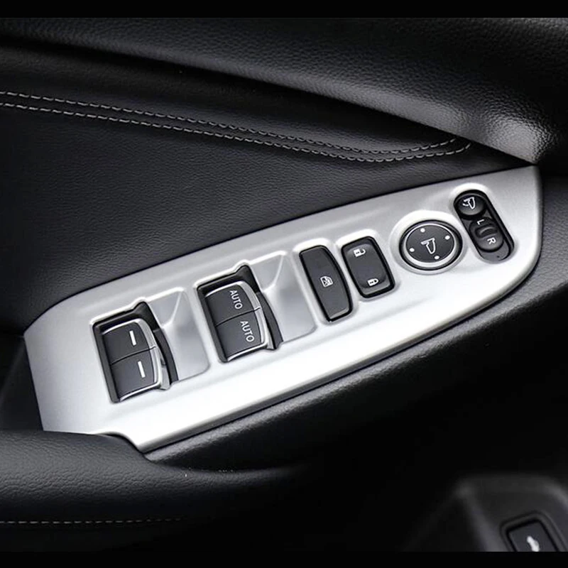 

АБС-пластик для Honda Accord 10th 2018 2019 аксессуары LHD Дверь Окно Стекло переключатель управления панель Крышка отделка автомобильный Стайлинг