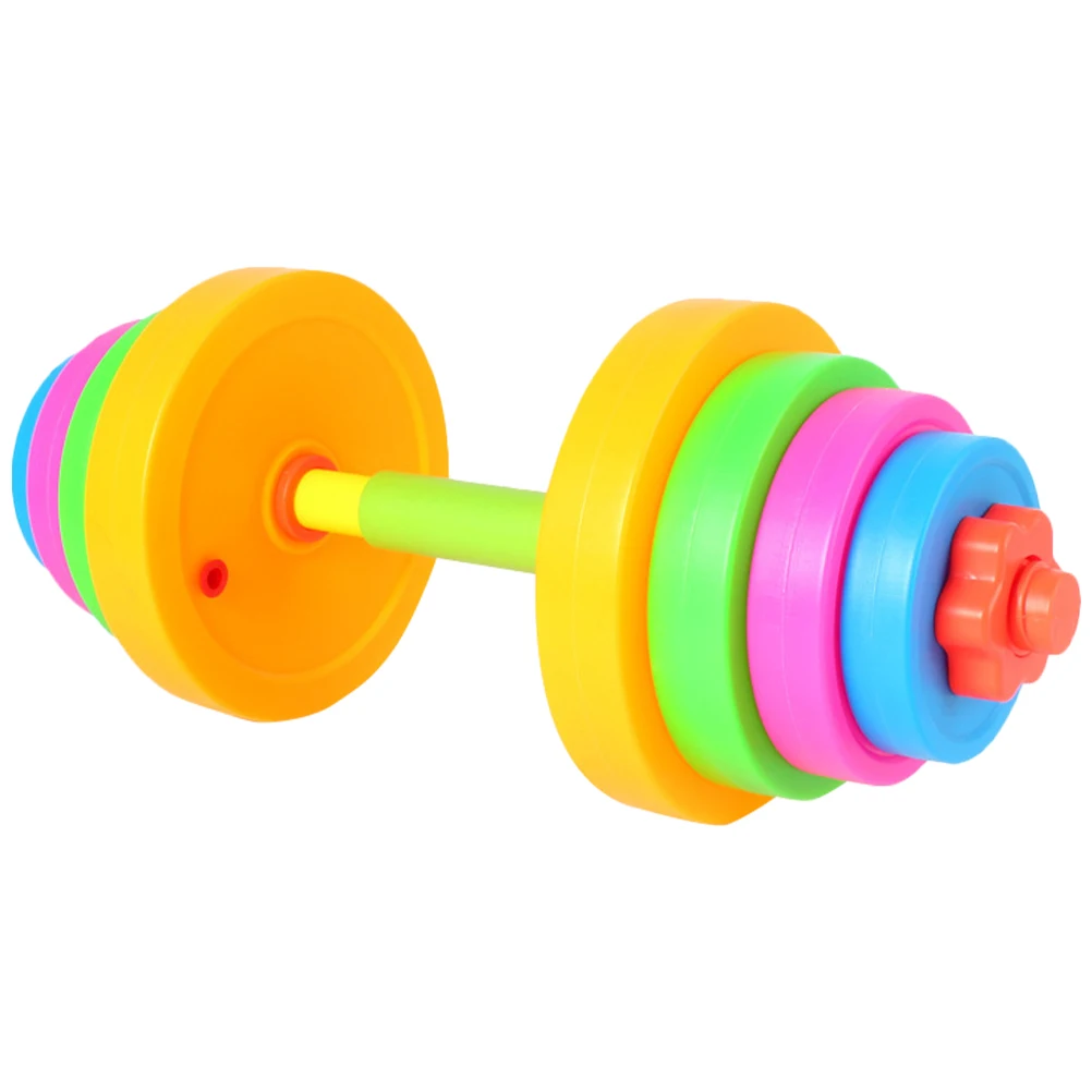 

4-Color Dumbbell Children'S Toys Adjustable Weight Water Injection Sand Bell Kindergarten Fitness Exercise Arm Sports Props
