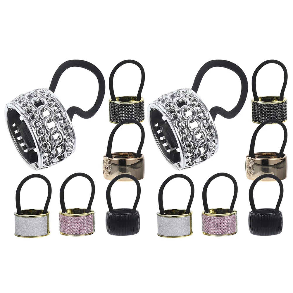 

Holder Hair Ties Girls Women Thin Pony Tail Holders Elastics Women's Ponytail Cuffs