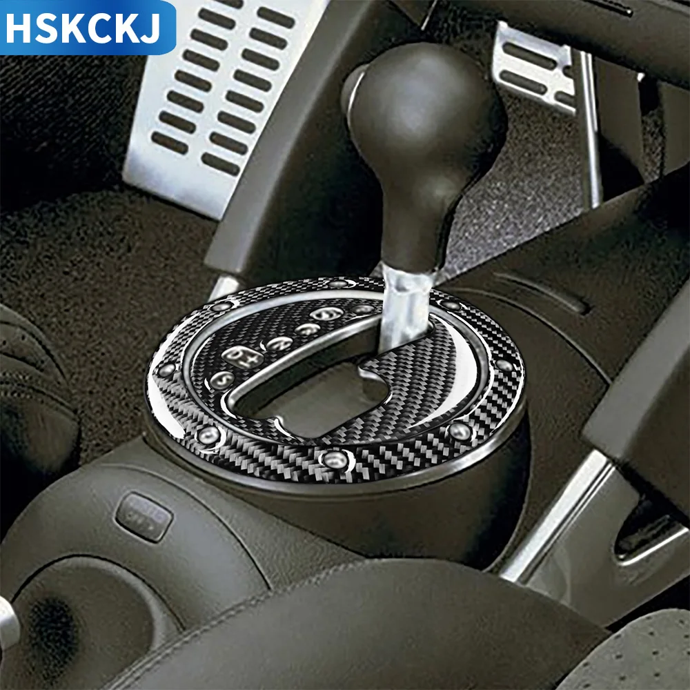 

For Audi TT 8N 8J MK1 2001 2002 2003 2004 2005 2006 Carbon Fiber Stickers Gear Shift Gearbox Panel Set Interiors Car Accessories