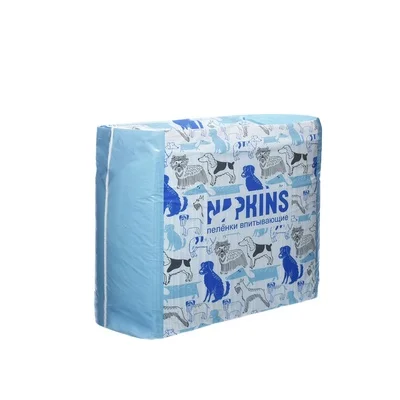 NAPKINS пеленки Впитывающие для собак гелевые 60*40 5шт. 0 1 кг |