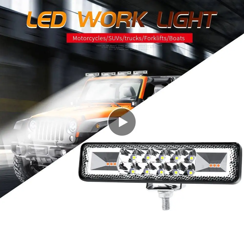 1 светодиодный т. светодиодная мигающая фара рабочего света для внедорожников