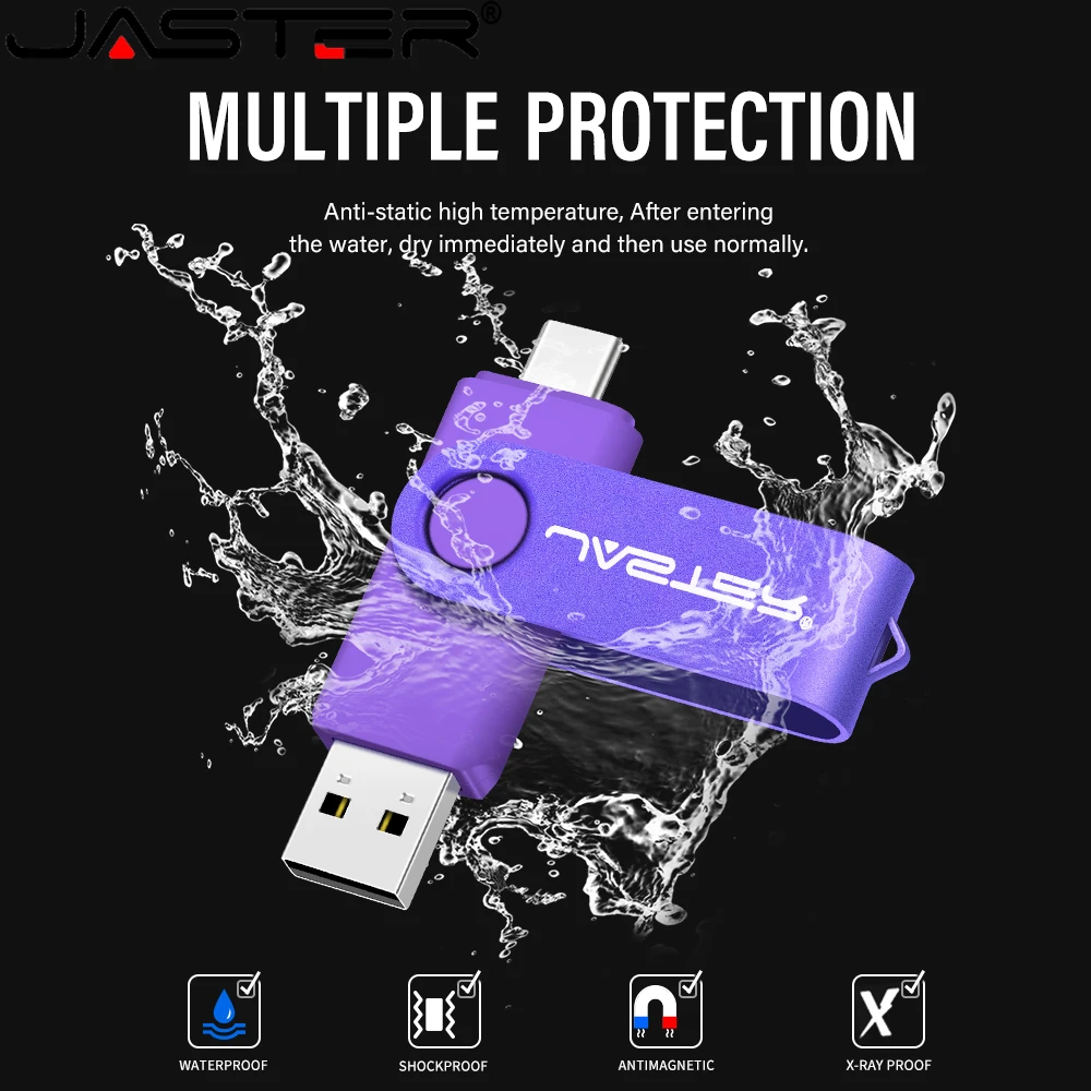 Фото USB-флеш-накопитель JASTER, 2,0 дюйма, 64 ГБ, 32 ГБ, 8 Гб №4