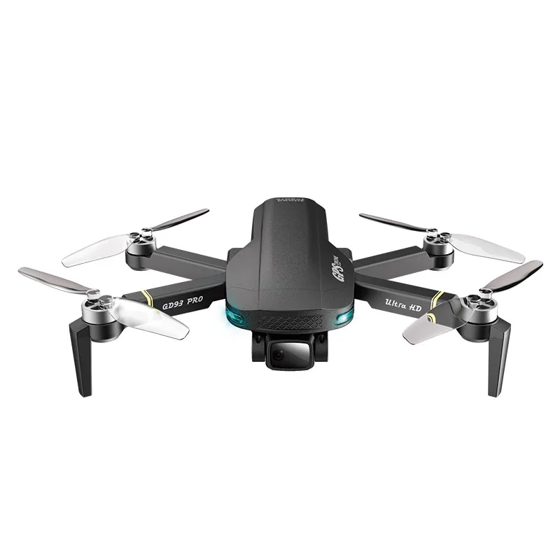 Дрон GD93 PRO 4K HD для аэрофотосъемки Квадрокоптер с GPS и ESC Радиоуправляемый