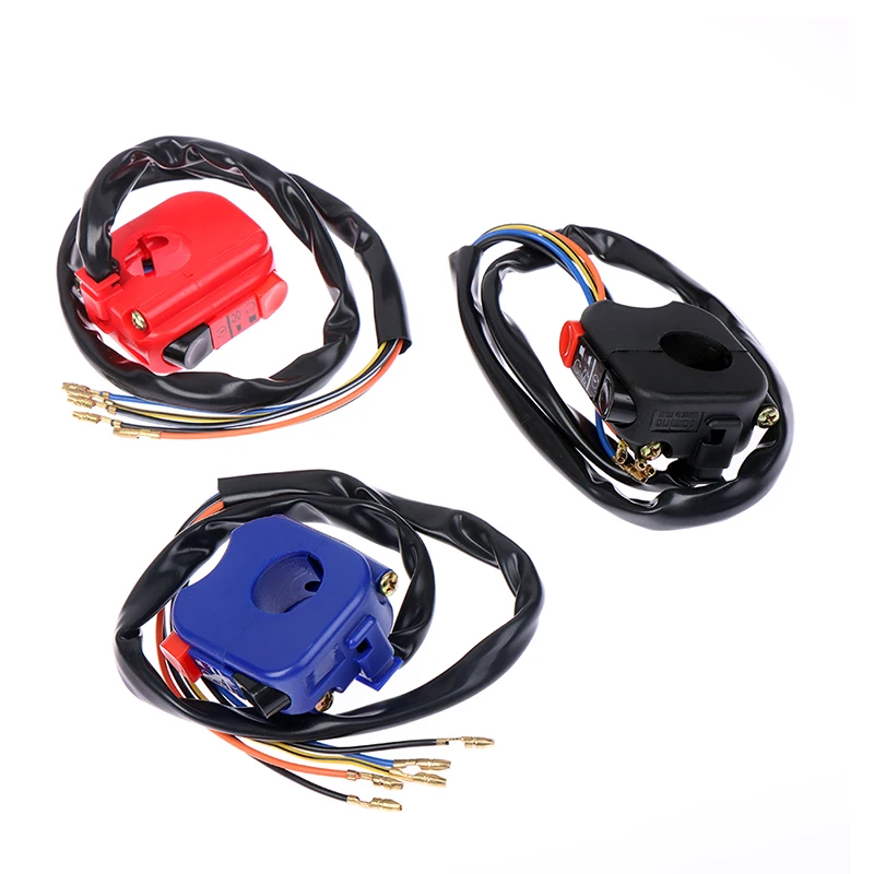 

Universal 7/8" Handlebar Motorcycle Mount Start Stop On Off Button Side Switch ATV Motor Bike Accessories Motorcycle Parts New
