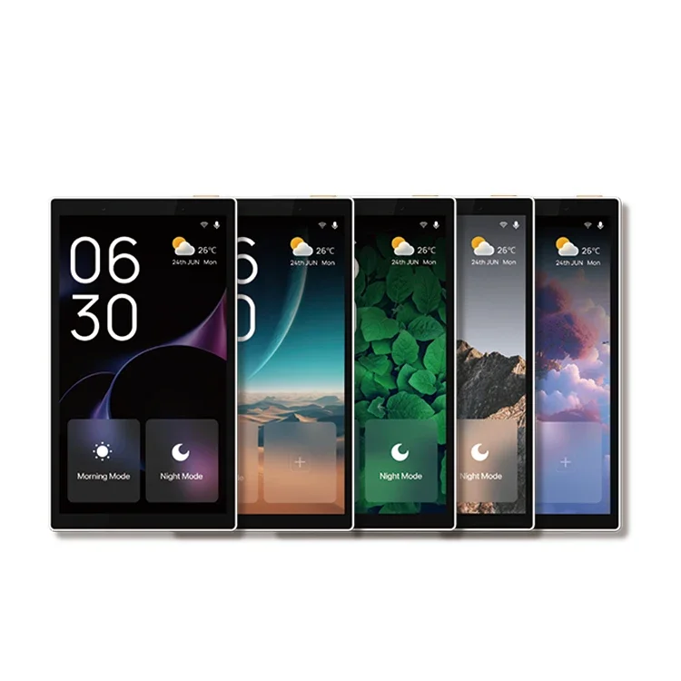 Автоматизация планшета Android Tuya панель управления умным домом T5E 5-дюймовая